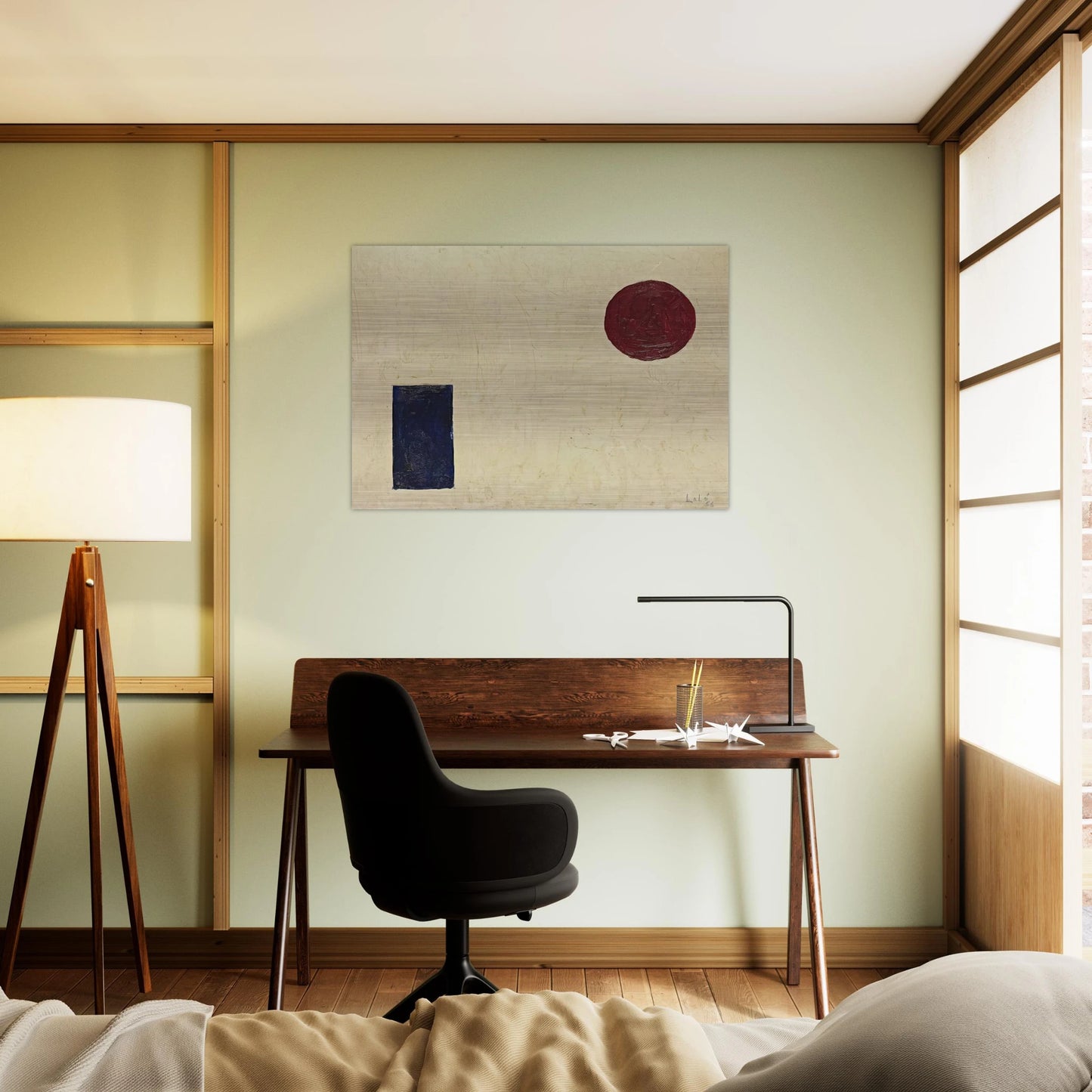 Edmondson #1 - 1956 1 - Lolo Soldevilla Brushed Aluminum Print - 70x100 cm / 28x40 inches | Lolo Soldevilla Aluminum Print | Lolo Soldevilla Prints