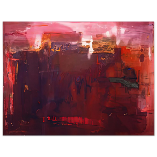 Helen Frankenthaler - Carousel, 1979- Wall Art - 21x29.7 cm / 8x12" - Fine Art Poster-canvas - -