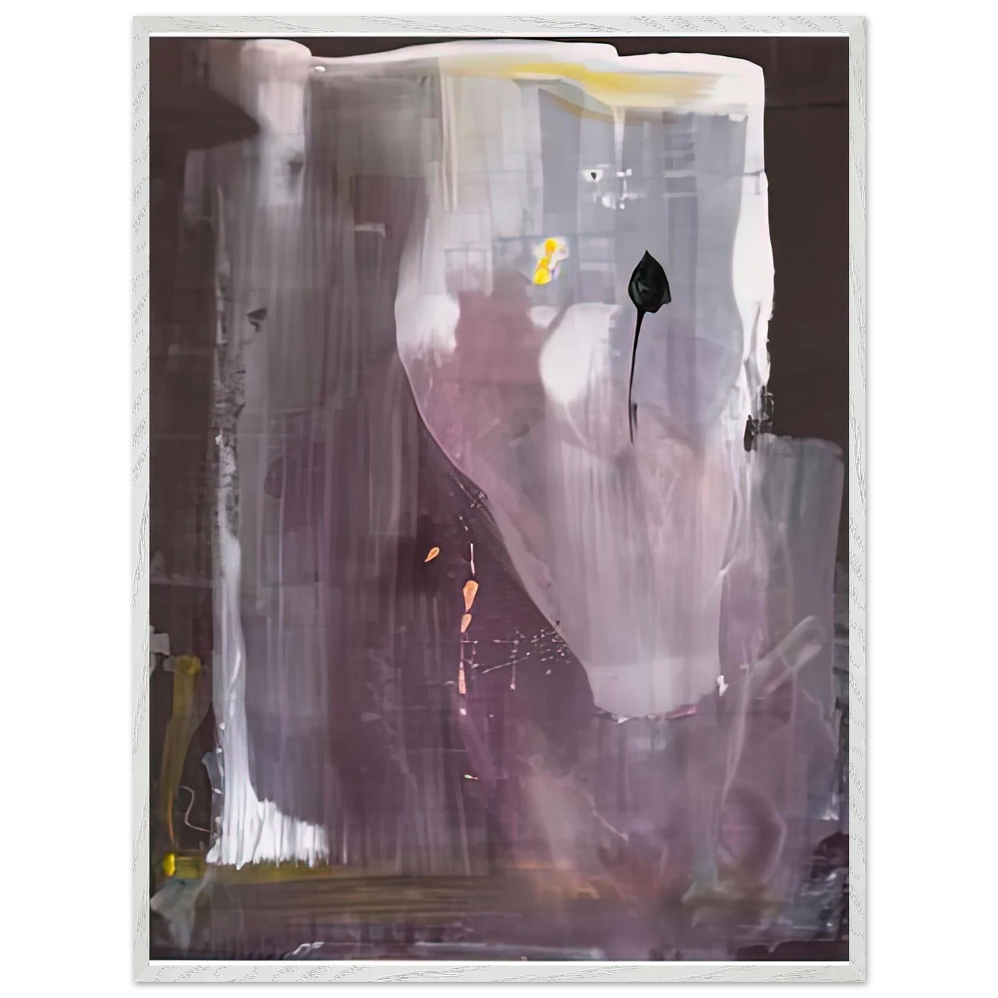 Helen Frankenthaler - Portrait of Margaretha Trip, 1980- Wall Art - 60x80 cm / 24x32 inches - Premium Wooden Framed Poster With Fine Art Paper-canvas - Wood frame