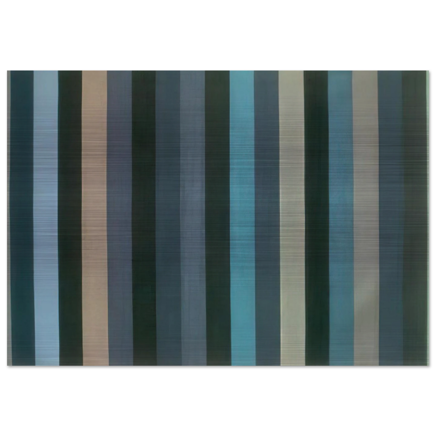 Moroccan Midnight - 1984 - Gene Davis Brushed Aluminum Print - 70x100 cm / 28x40 inches | Gene Davis Aluminum Print | Gene Davis Prints