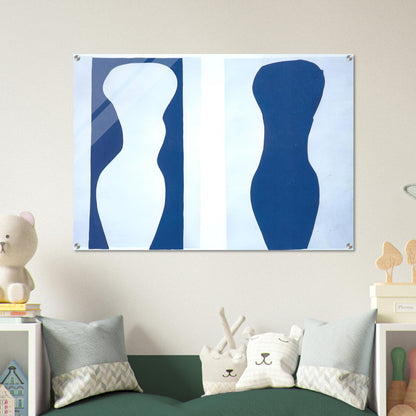 WHITE TORSO AND BLUE TORSO 1944 - Henri Matisse Acrylic Print - 70x100 cm / 28x40″ inches