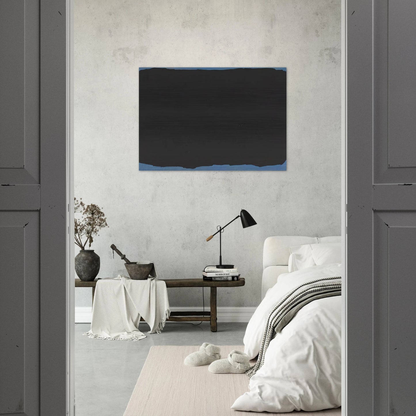 Irregular Form - Sol LeWitt Brushed Aluminum Print - 70x100 cm / 28x40 inches | Sol LeWitt Aluminum Print | Sol LeWitt Prints