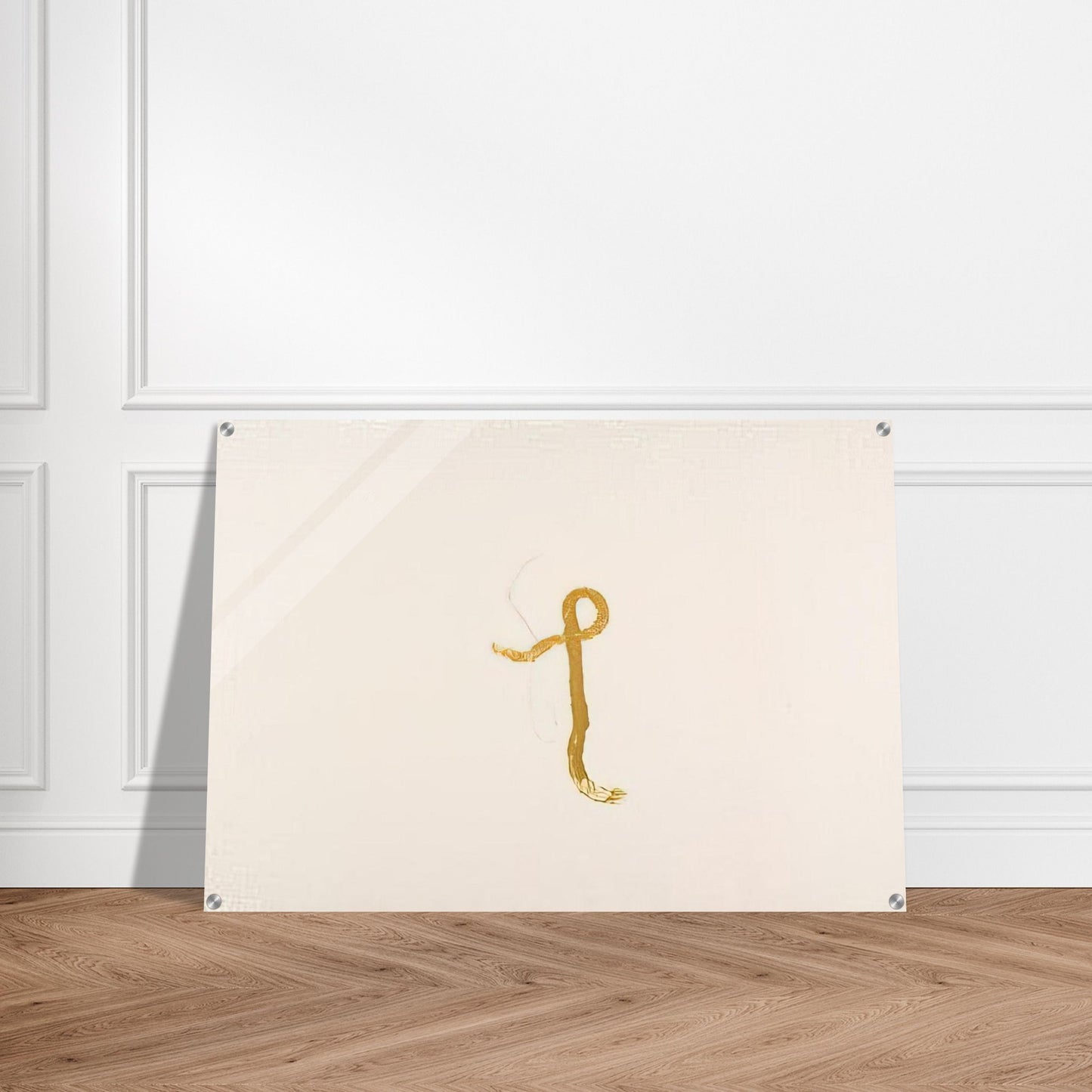 Strings - Abstract Expressionism - John Cage Acrylic Print - 70x100 cm / 28x40″ inches