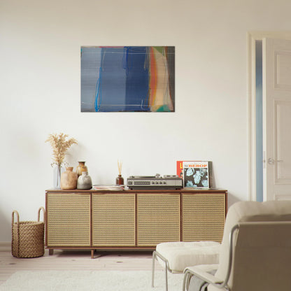 Yours and Mine - 1993 - Larry Zox Brushed Aluminum Print - 70x100 cm / 28x40 inches | Larry Zox Aluminum Print | Larry Zox Prints