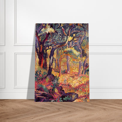 Study for The Clearing - Henri-Edmond Cross Brushed Aluminum Print - 70x100 cm / 28x40 inches | Henri-Edmond Cross Aluminum Print | Henri-Edmond Cross Prints