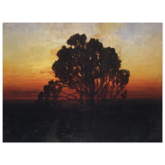 Arkhyp Kuindzhi - Evening  75x100 cm / 30x40inches Fine Art Poster