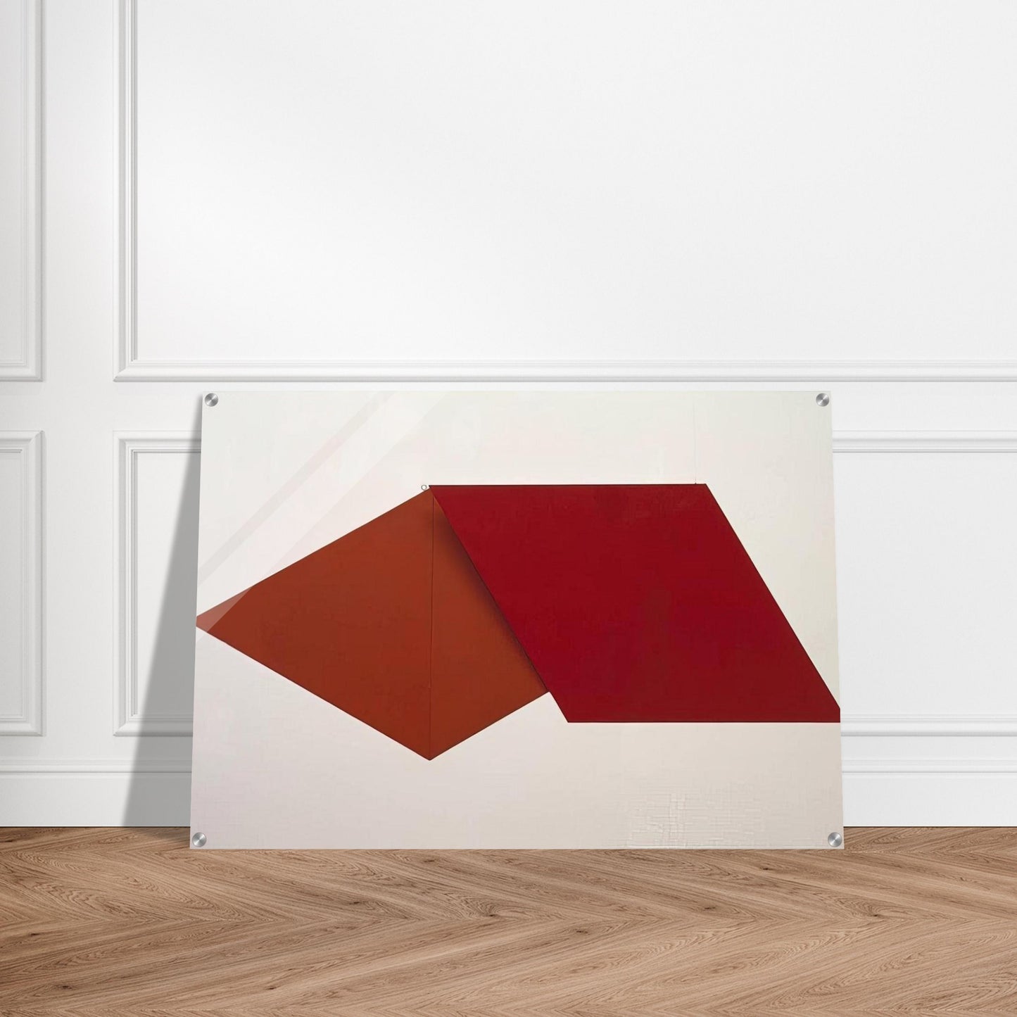 Spatial Relief red REL 036 - 1959 - Helio Oiticica Acrylic Print - 70x100 cm / 28x40″ inches