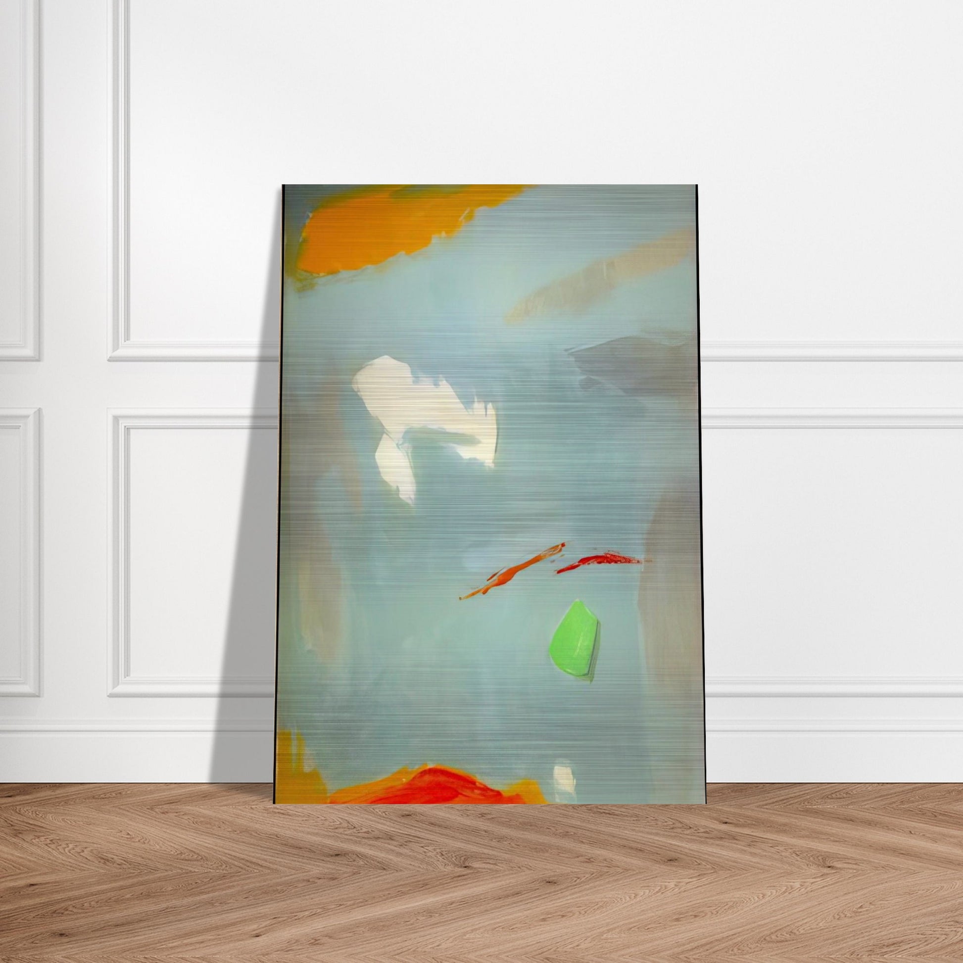 CANTO II 1995 - Esteban Vicente Brushed Aluminum Print - 70x100 cm / 28x40 inches | Esteban Vicente Aluminum Print | Esteban Vicente Prints