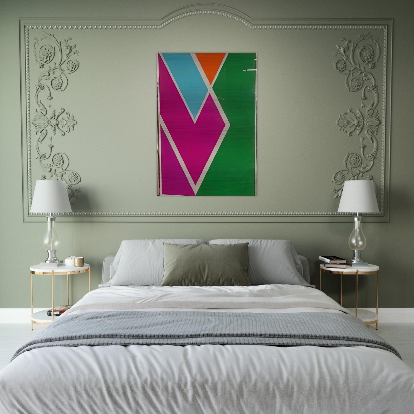Westbury - 1970 - Larry Zox Brushed Aluminum Print - 70x100 cm / 28x40 inches | Larry Zox Aluminum Print | Larry Zox Prints