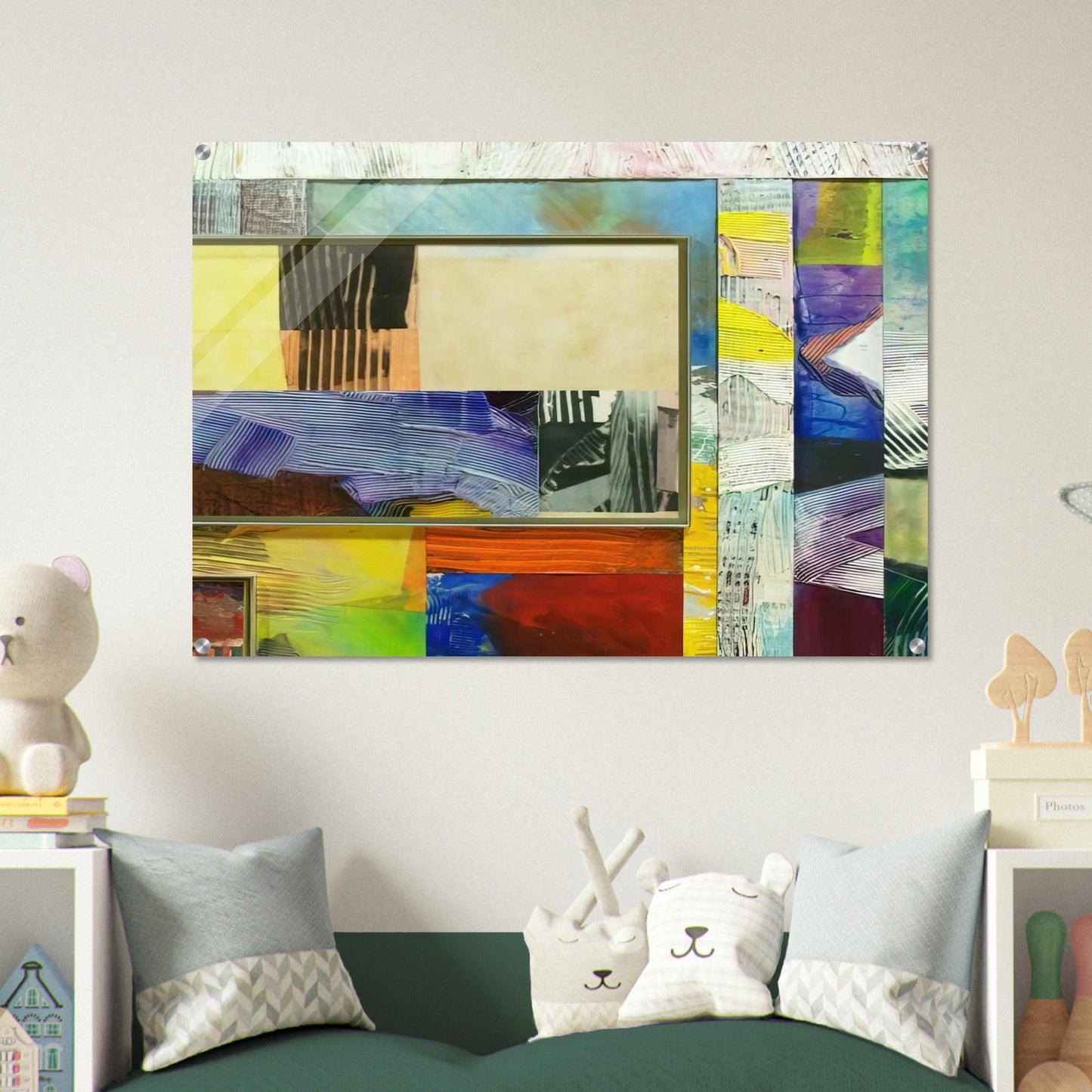 Time Before History - Sam Gilliam Acrylic Print - 70x100 cm / 28x40″ inches