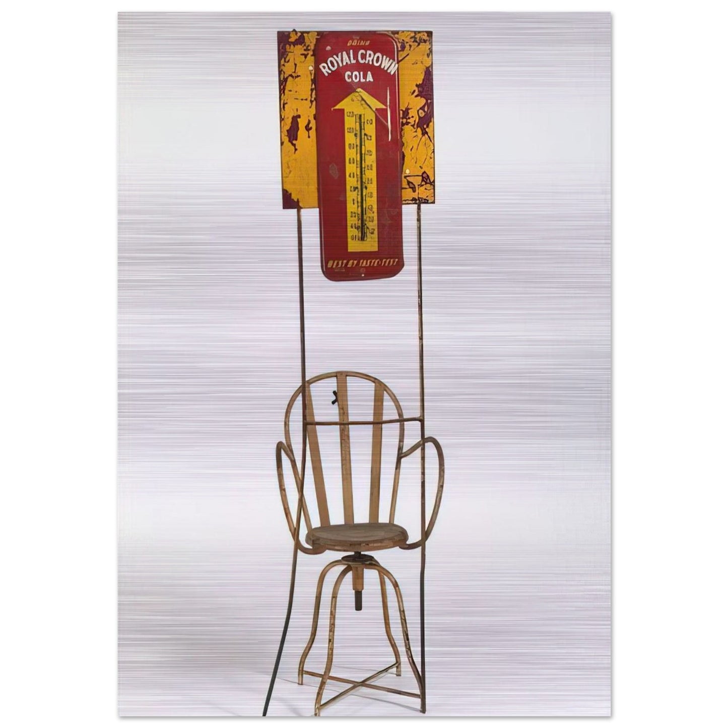 UNTITLED KABAL AMERICAN ZEPHYR 1983 - Robert Rauschenberg Brushed Aluminum Print - 70x100 cm / 28x40 inches | Robert Rauschenberg Aluminum Print | Robert Rauschenberg Prints