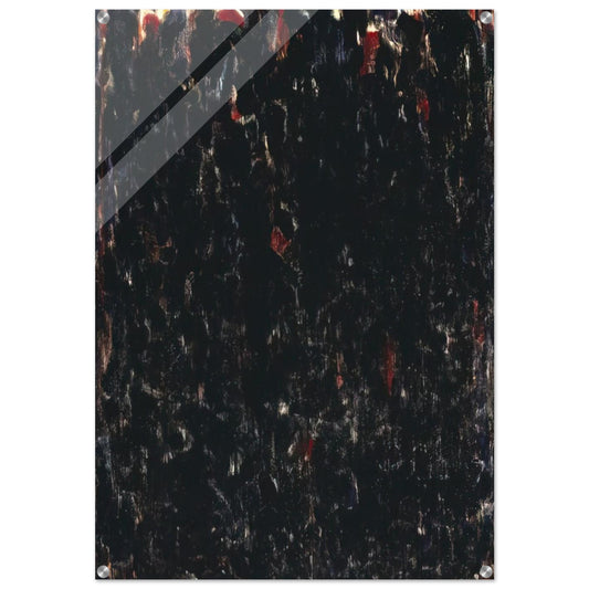 Untitled  Black Clouds  - Sam Francis Acrylic Print - 70x100 cm / 28x40″ inches