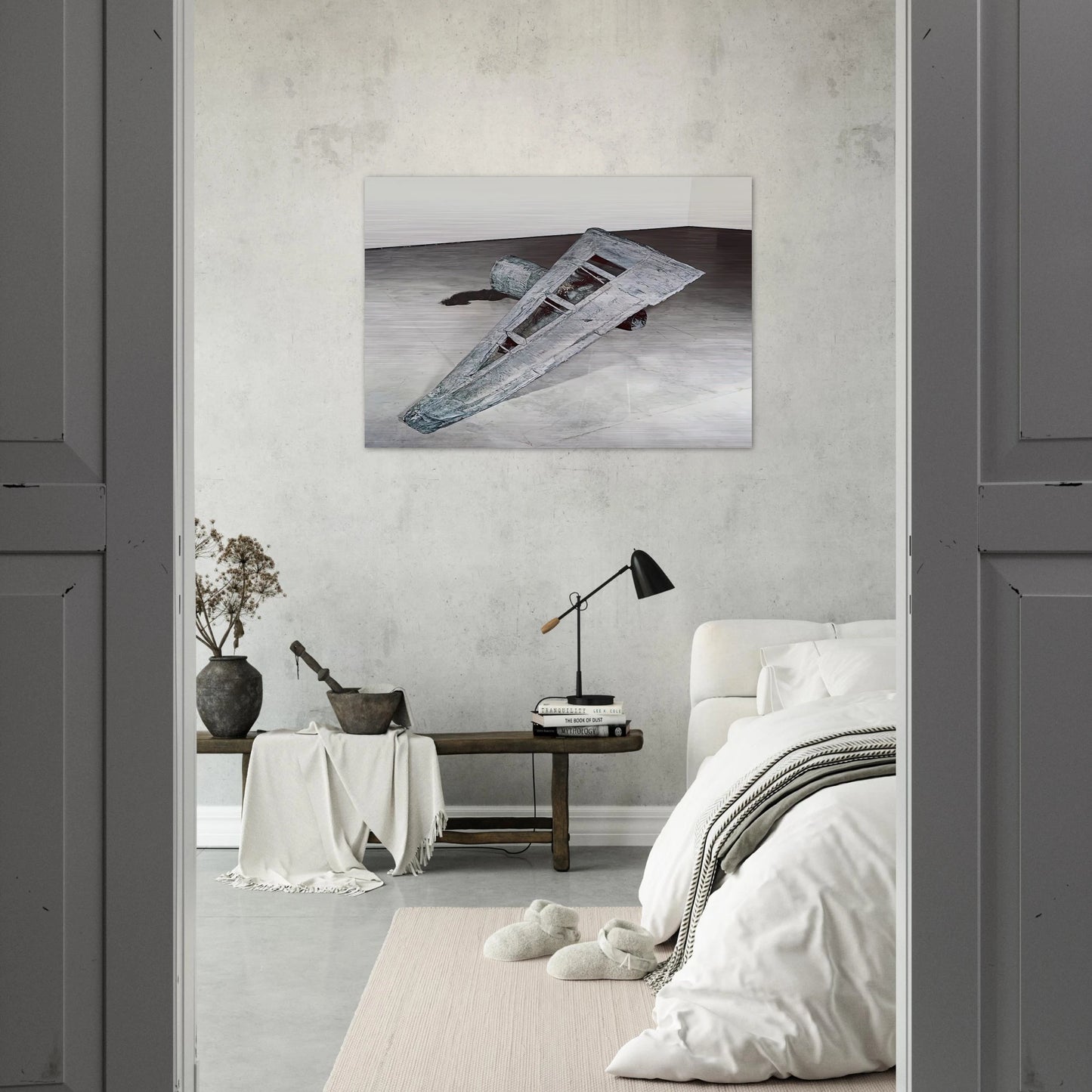 BERENICE 1989 - Anselm Kiefer Brushed Aluminum Print - 70x100 cm / 28x40 inches | Anselm Kiefer Aluminum Print | Anselm Kiefer Prints