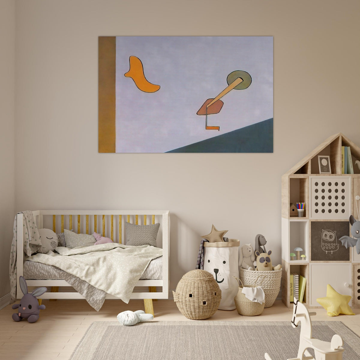 Composition I - 1949 - Gene Davis Art Prints - 100x150 cm / 40x60″ inches | Gene Davis Poster | Gene Davis Prints