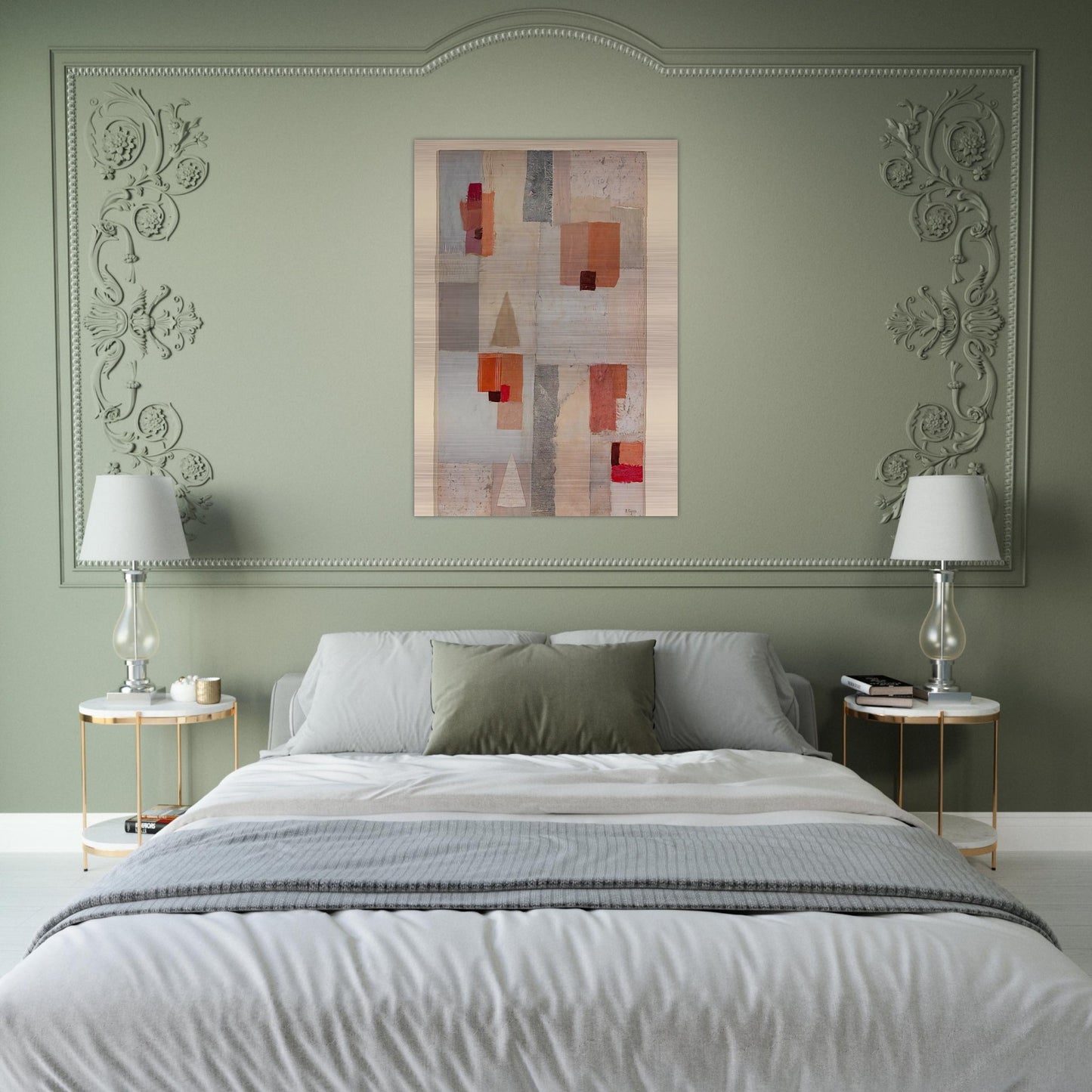 Untitled - 1954 - Anne Ryan Brushed Aluminum Print - 70x100 cm / 28x40 inches | Anne Ryan Aluminum Print | Anne Ryan Prints