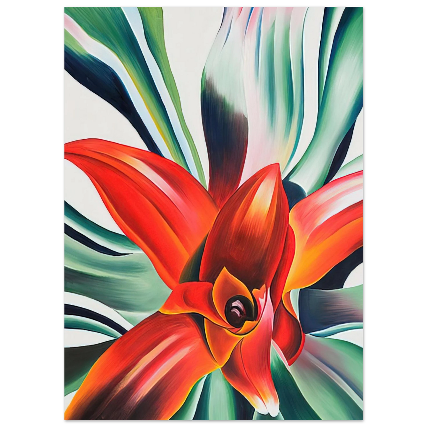 Georgia O'Keeffe - Leaves of a Plant Fine Art Poster