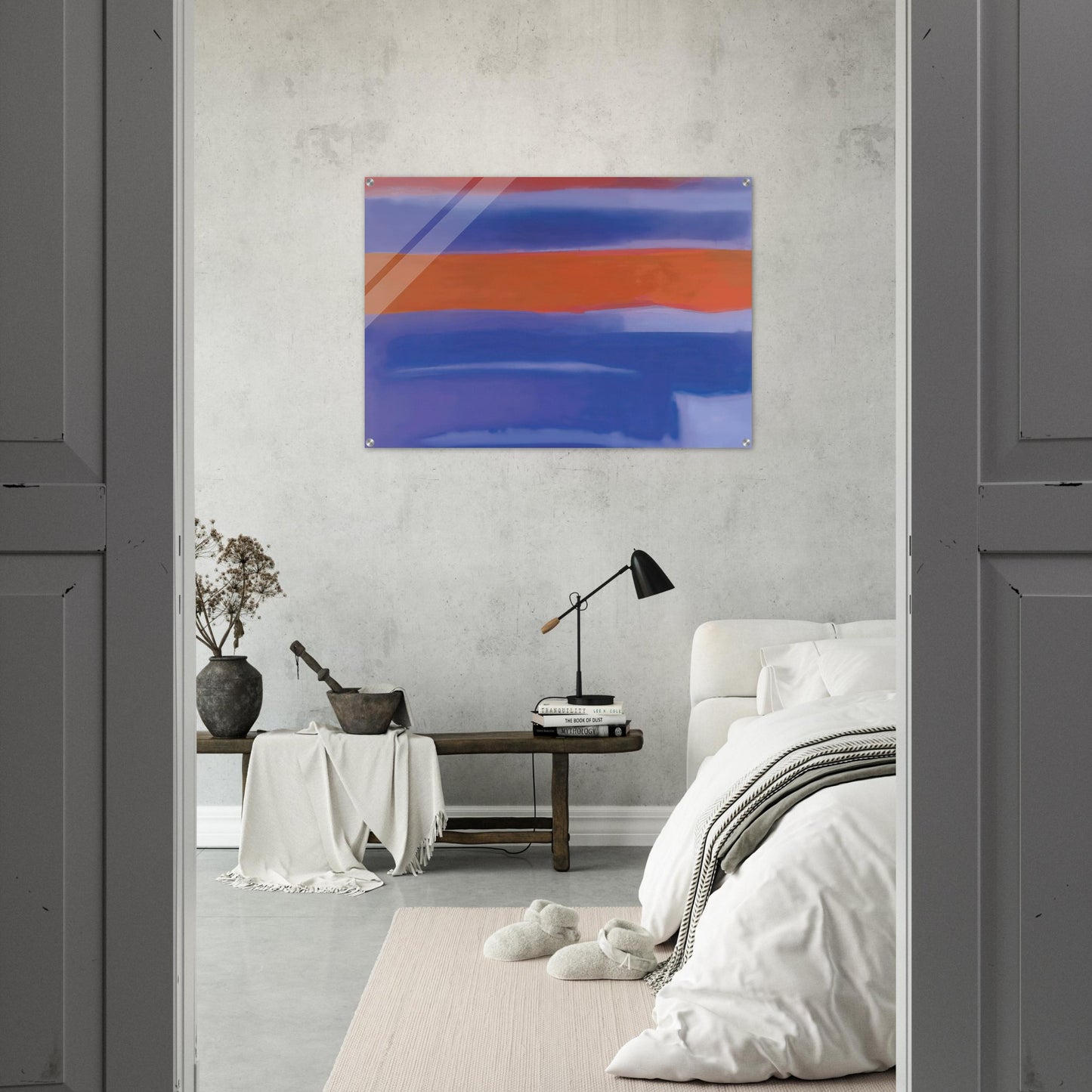 UNTITLED 1980 - Esteban Vicente Acrylic Print - 70x100 cm / 28x40″ inches