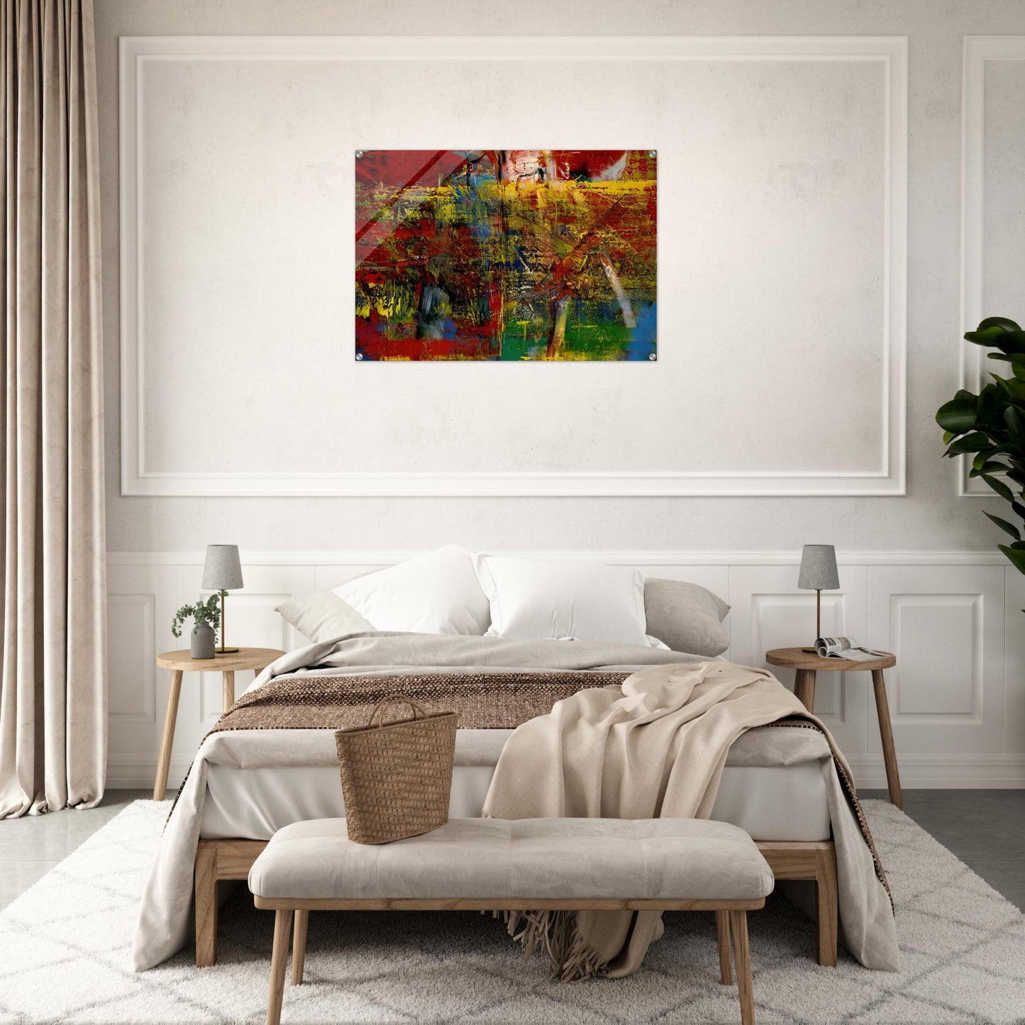MEDIATION - Gerhard Richter Acrylic Print - 70x100 cm / 28x40″ inches | Gerhard Richter Wall Art | Gerhard Richter Prints