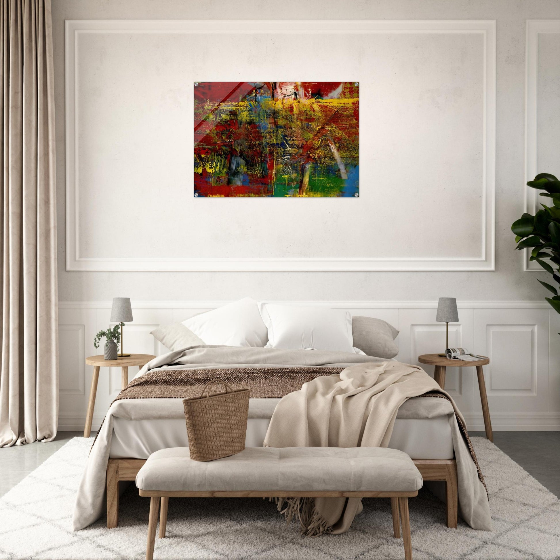 MEDIATION - Gerhard Richter Acrylic Print - 70x100 cm / 28x40″ inches | Gerhard Richter Wall Art | Gerhard Richter Prints