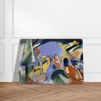 IMPROVISATION XIV 1910 - Wassily Kandinsky Acrylic Print - 70x100 cm / 28x40″ inches