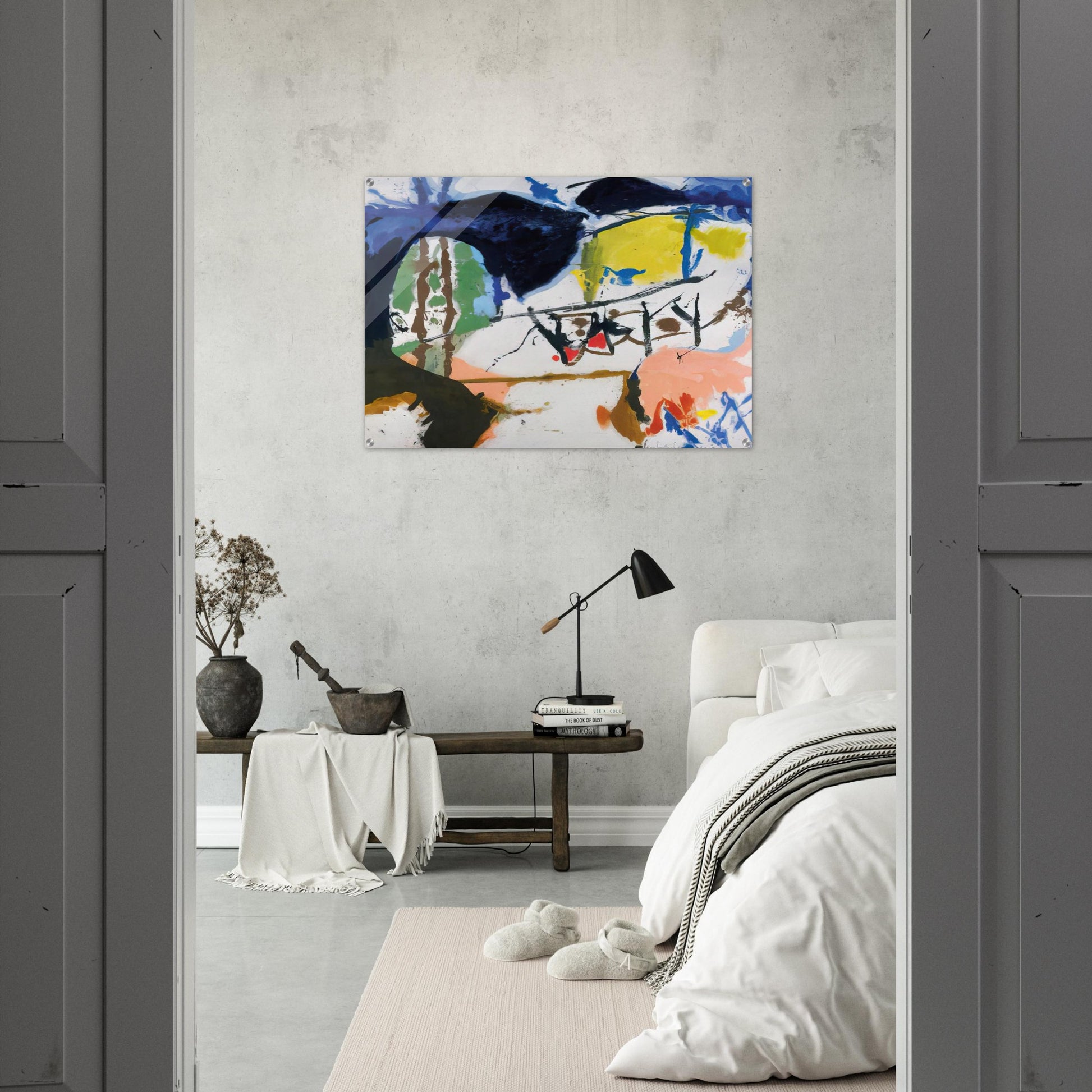 Acres - 1959 - Helen Frankenthaler Acrylic Print - 70x100 cm / 28x40″ inches | Helen Frankenthaler Wall Art | Helen Frankenthaler Prints
