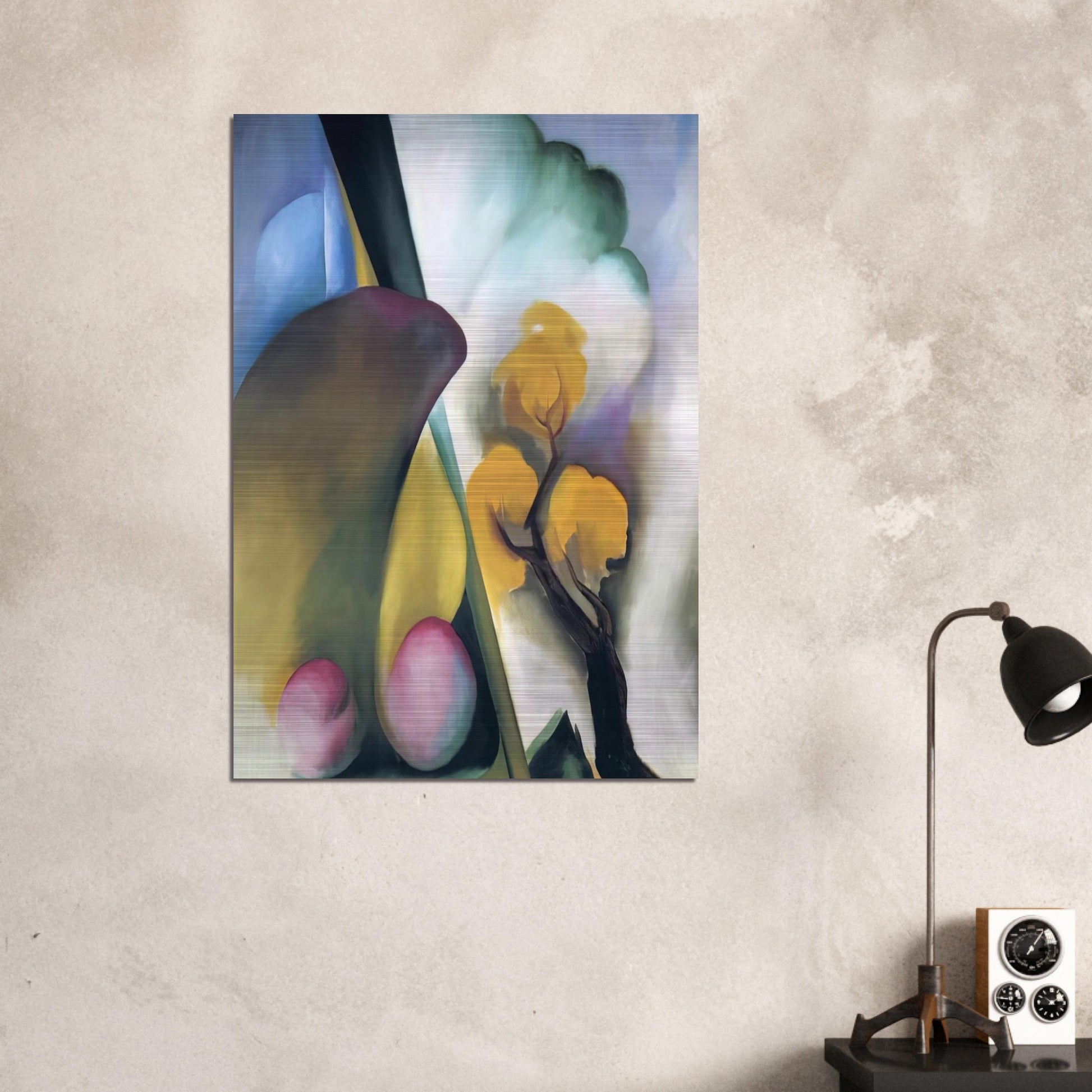 Spring - Georgia O'Keeffe Brushed Aluminum Print - 70x100 cm / 28x40 inches | Georgia O'Keeffe Aluminum Print | Georgia O'Keeffe Prints