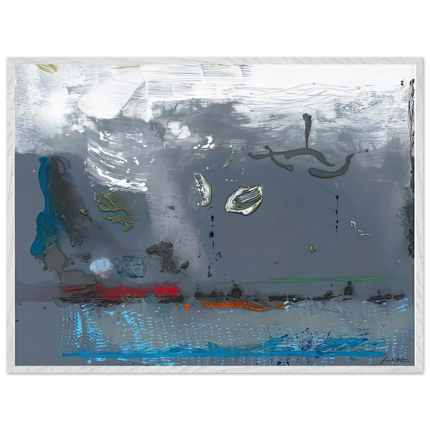 Helen Frankenthaler - Vespers, 1992- Wall Art - 30x40 cm / 12x16 inches - Fine Art Poster-canvas - -