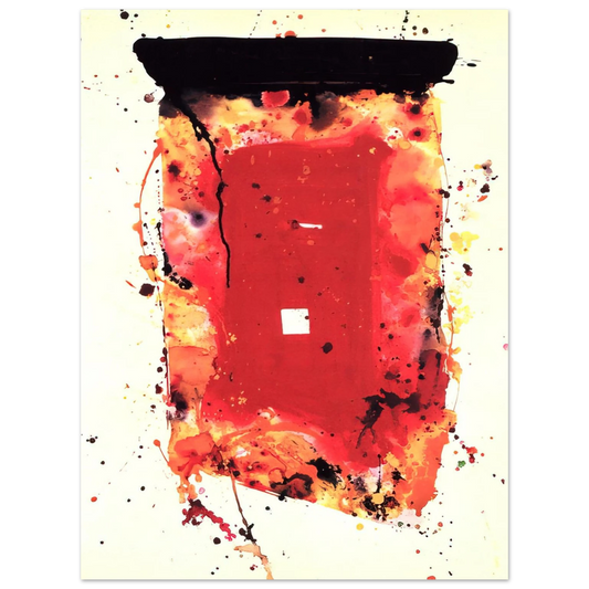 Sam Francis - Flash Point  75x100 cm / 30x40inches Fine Art Poster