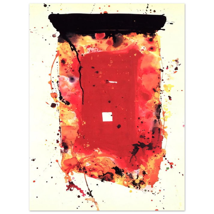 Sam Francis - Flash Point  75x100 cm / 30x40inches Fine Art Poster
