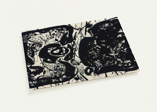 Dark Egg  Lembark L22  By Sam Francis Pack of 10 Post Cards | Sam Francis Post Cards | A6 (10.5 x 14.8 cm) - 4.1 x 5.8 inches