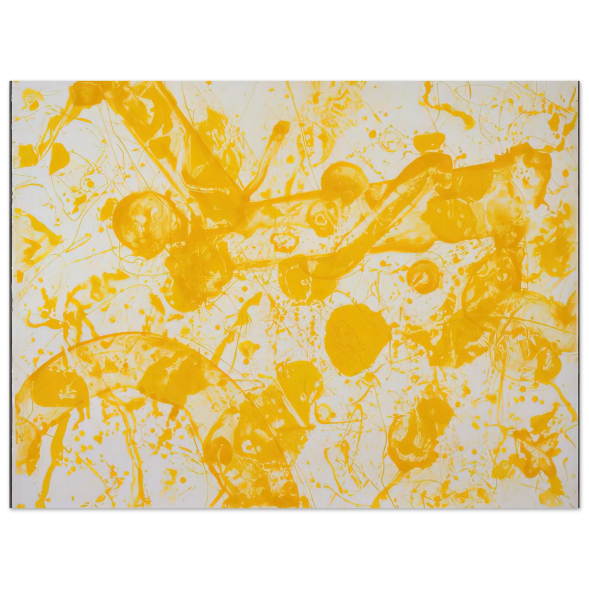 Sam Francis - Beaudelaire  75x100 cm / 30x40inches Fine Art Poster