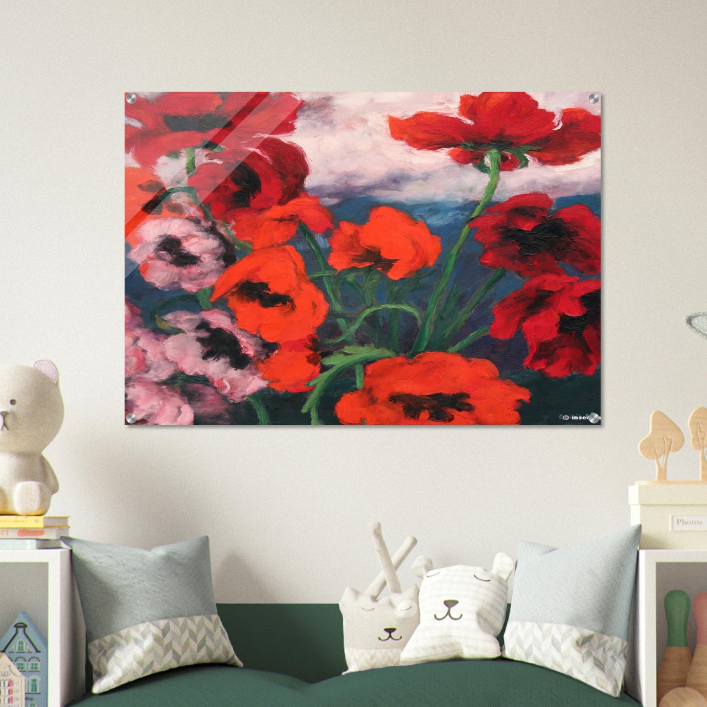 Large Poppies - Emil Nolde Acrylic Print - 70x100 cm / 28x40″ inches