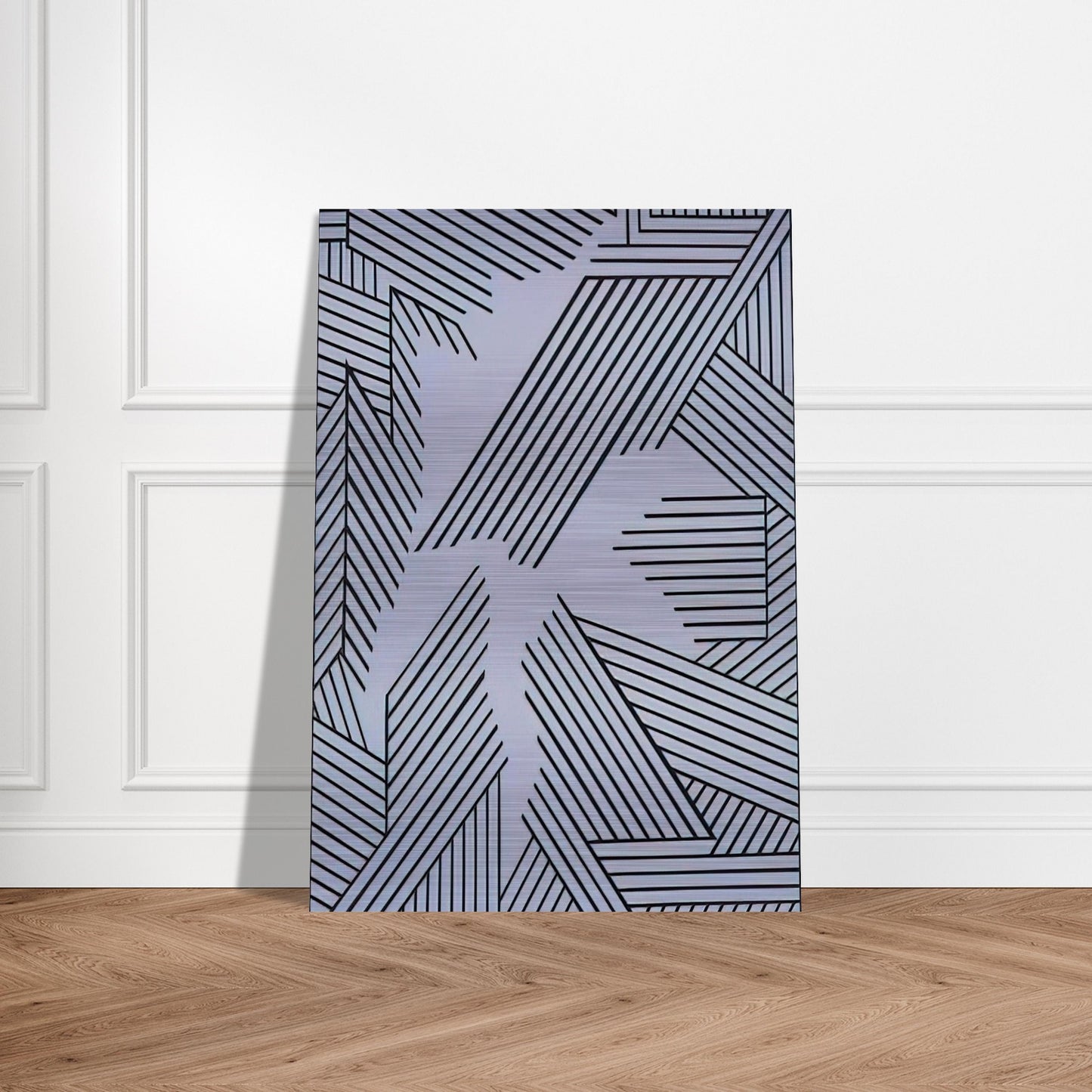 Untitled - 1998 - Nicholas Krushenick Brushed Aluminum Print - 70x100 cm / 28x40 inches | Nicholas Krushenick Aluminum Print | Nicholas Krushenick Prints