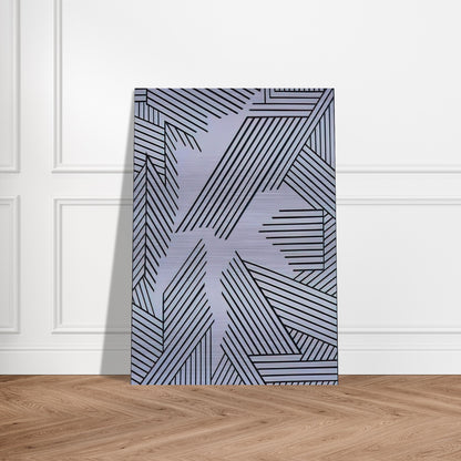 Untitled - 1998 - Nicholas Krushenick Brushed Aluminum Print - 70x100 cm / 28x40 inches | Nicholas Krushenick Aluminum Print | Nicholas Krushenick Prints