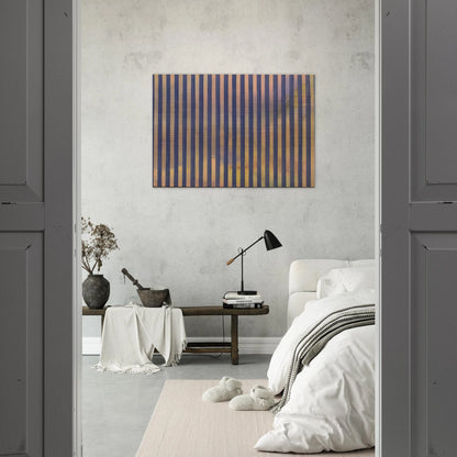 Untitled - 1959 - Gene Davis Brushed Aluminum Print - 70x100 cm / 28x40 inches | Gene Davis Aluminum Print | Gene Davis Prints