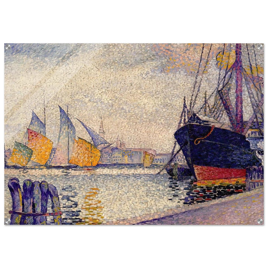 Canal de la Guidecca, Venice - Henri-Edmond Cross Acrylic Print - 70x100 cm / 28x40″ inches