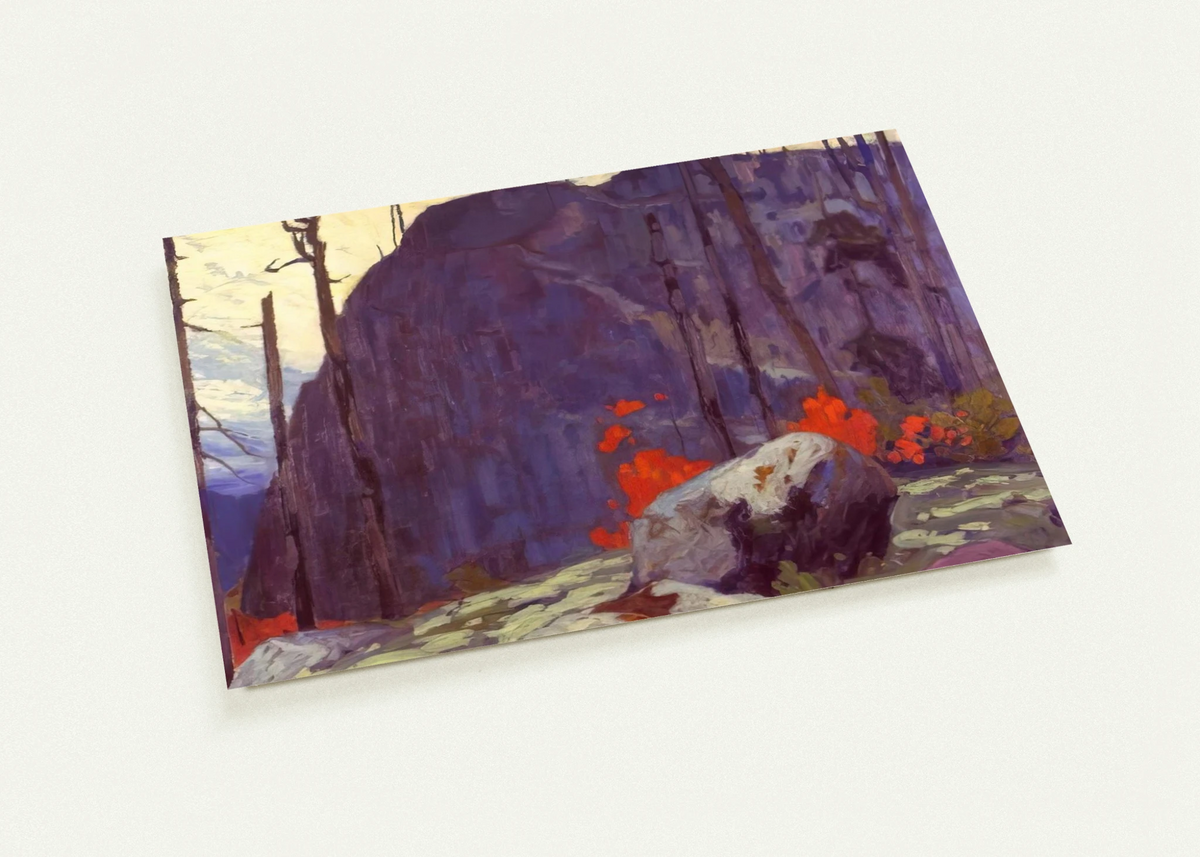 Algoma Hill - 1920 By Lawren Harris Pack of 10 Post Cards | Lawren Harris Post Cards | A6 (10.5 x 14.8 cm) - 4.1 x 5.8 inches