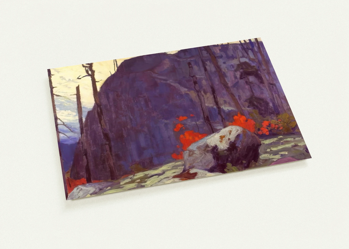 Algoma Hill - 1920 By Lawren Harris Pack of 10 Post Cards | Lawren Harris Post Cards | A6 (10.5 x 14.8 cm) - 4.1 x 5.8 inches