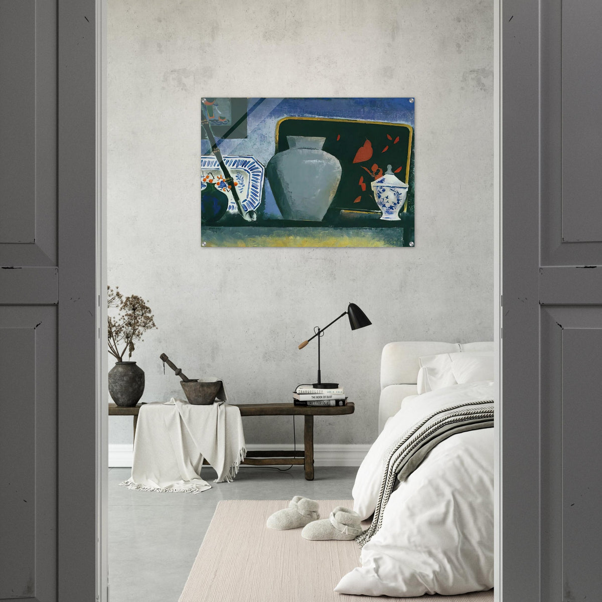 THE BLACK TRAY - Man Ray Acrylic Print - 70x100 cm / 28x40″ inches