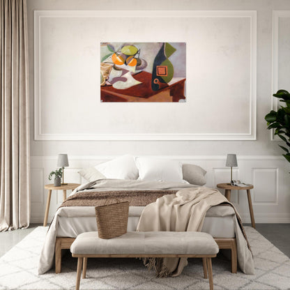 Still life with lemon and oranges - Pablo Picasso Acrylic Print - 70x100 cm / 28x40″ inches