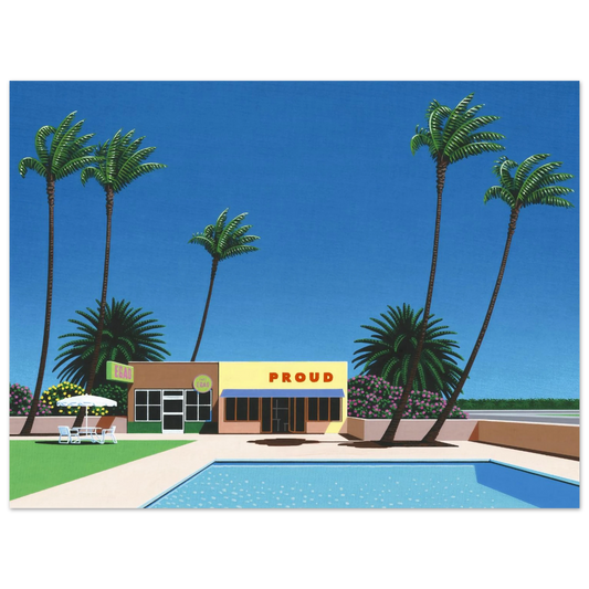 Hiroshi Nagai - Proud Funk Wall Art - 21x29.7 cm / 8x12" - Fine Art Poster - -