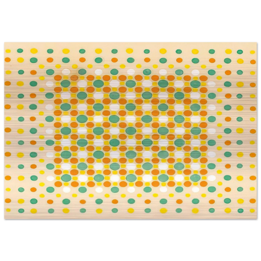 Quilt - 1963 - Thomas Downing Brushed Aluminum Print - 70x100 cm / 28x40 inches | Thomas Downing Aluminum Print | Thomas Downing Prints