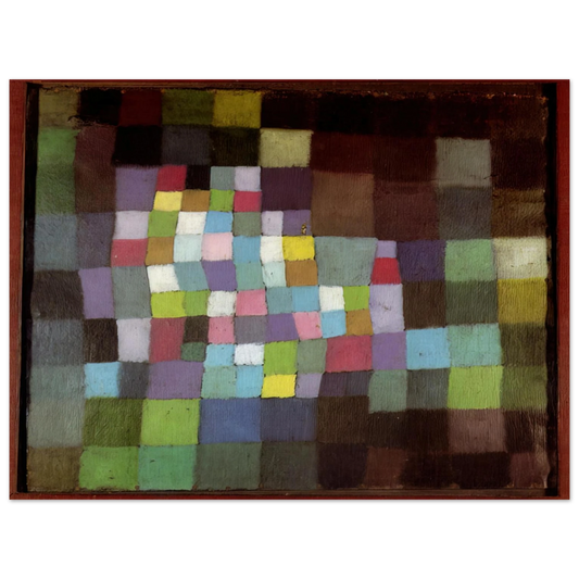 Paul Klee - ABSTRACTION WITH REFERENCE TO A FLOWERING TREE 1925  75x100 cm / 30x40inches Fine Art Poster