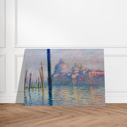 The Grand Canal in Venice 01 - claude monet Brushed Aluminum Print - 70x100 cm / 28x40 inches | claude monet Aluminum Print | claude monet Prints