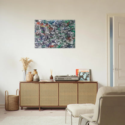 Neigeoliale - Marcel Barbeau Brushed Aluminum Print - 70x100 cm / 28x40 inches | Marcel Barbeau Aluminum Print | Marcel Barbeau Prints