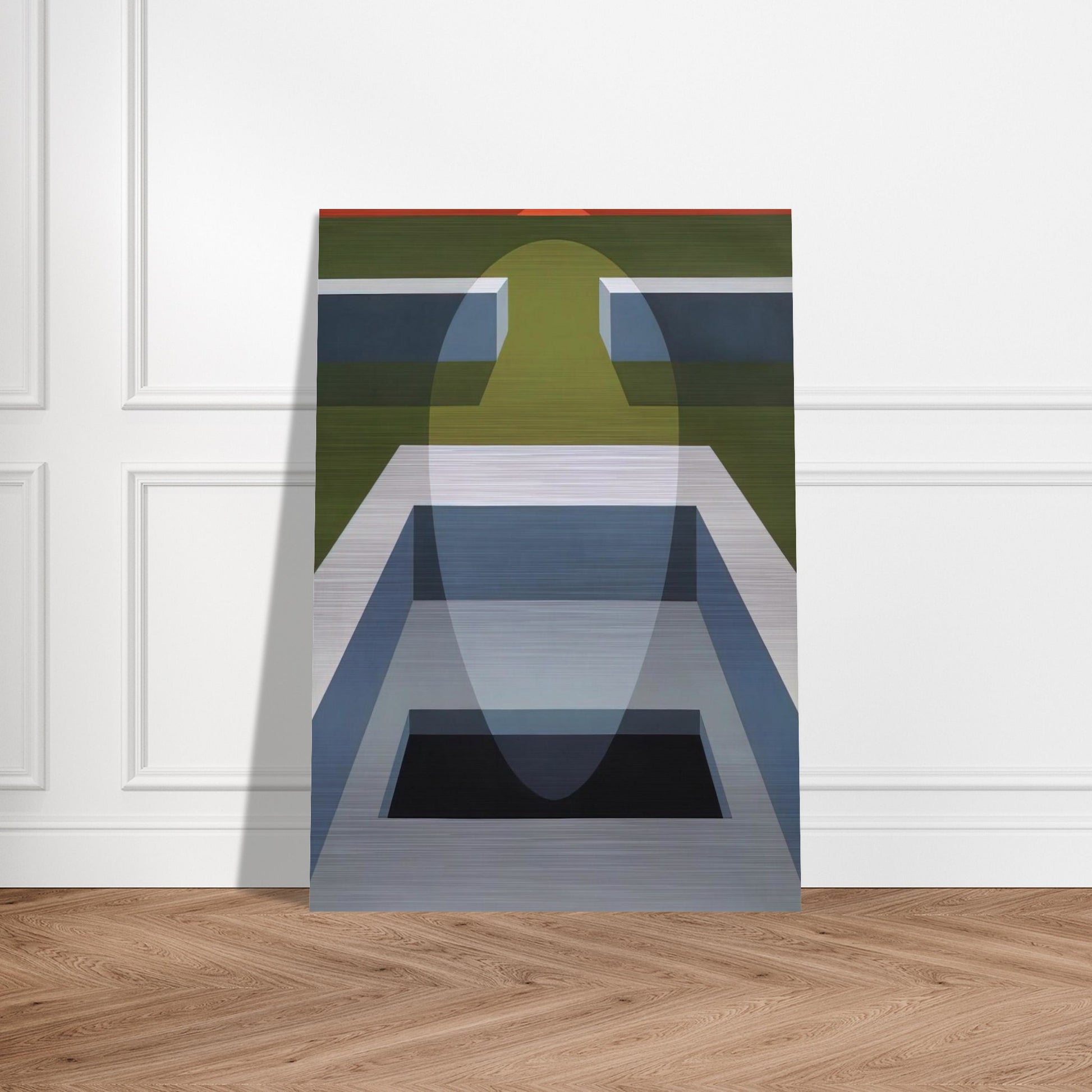 Transection No. 7 - 1970 - Clarence Holbrook Carter Brushed Aluminum Print - 70x100 cm / 28x40 inches | Clarence Holbrook Carter Aluminum Print | Clarence Holbrook Carter Prints