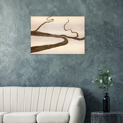 Drawing IX - Georgia O'Keeffe Brushed Aluminum Print - 70x100 cm / 28x40 inches | Georgia O'Keeffe Aluminum Print | Georgia O'Keeffe Prints