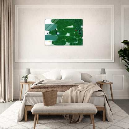 The Green Earth - 1980 - Victor Pasmore Acrylic Print - 70x100 cm / 28x40″ inches