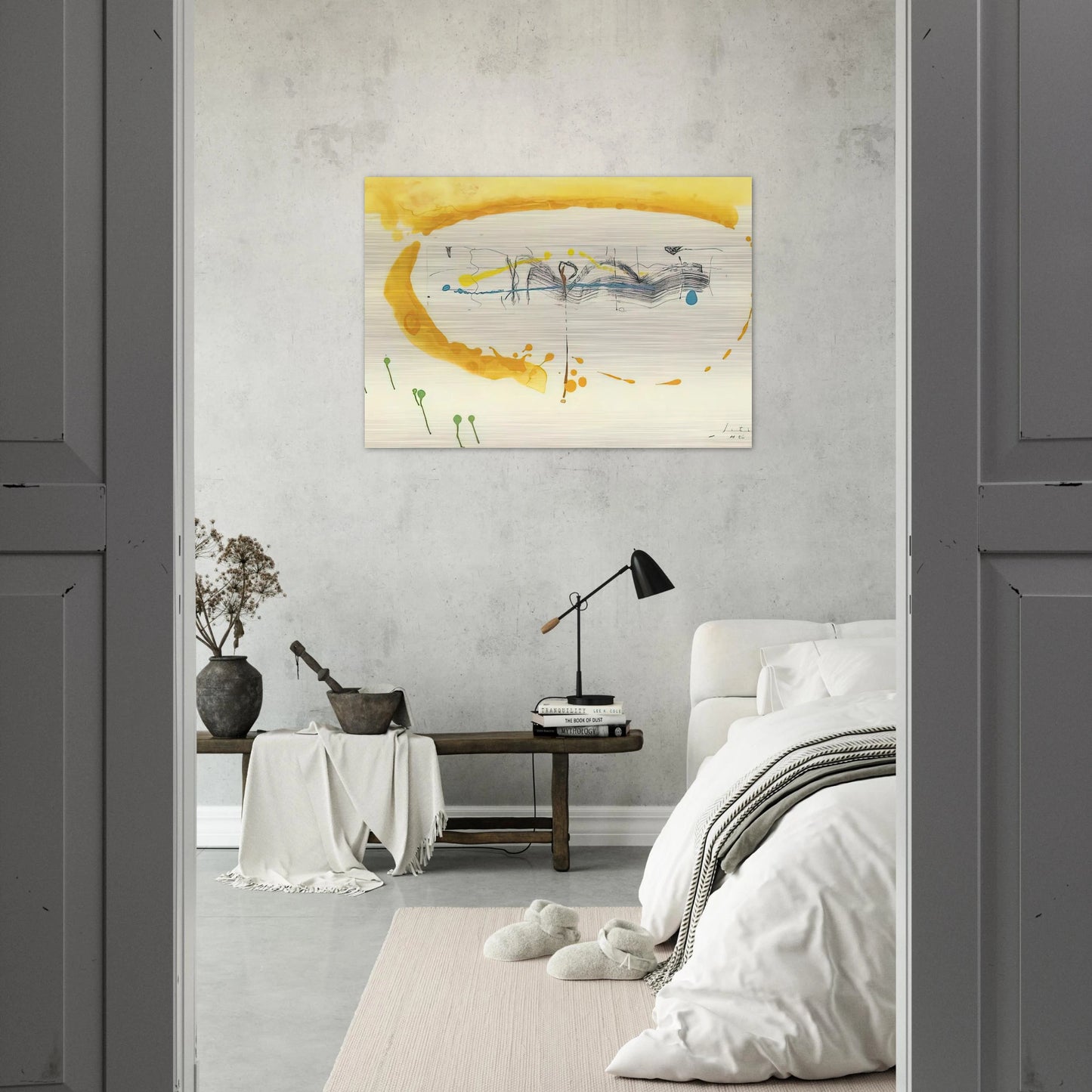Making Music - 2000 - Helen Frankenthaler Brushed Aluminum Print - 70x100 cm / 28x40 inches | Helen Frankenthaler Aluminum Print | Helen Frankenthaler Prints