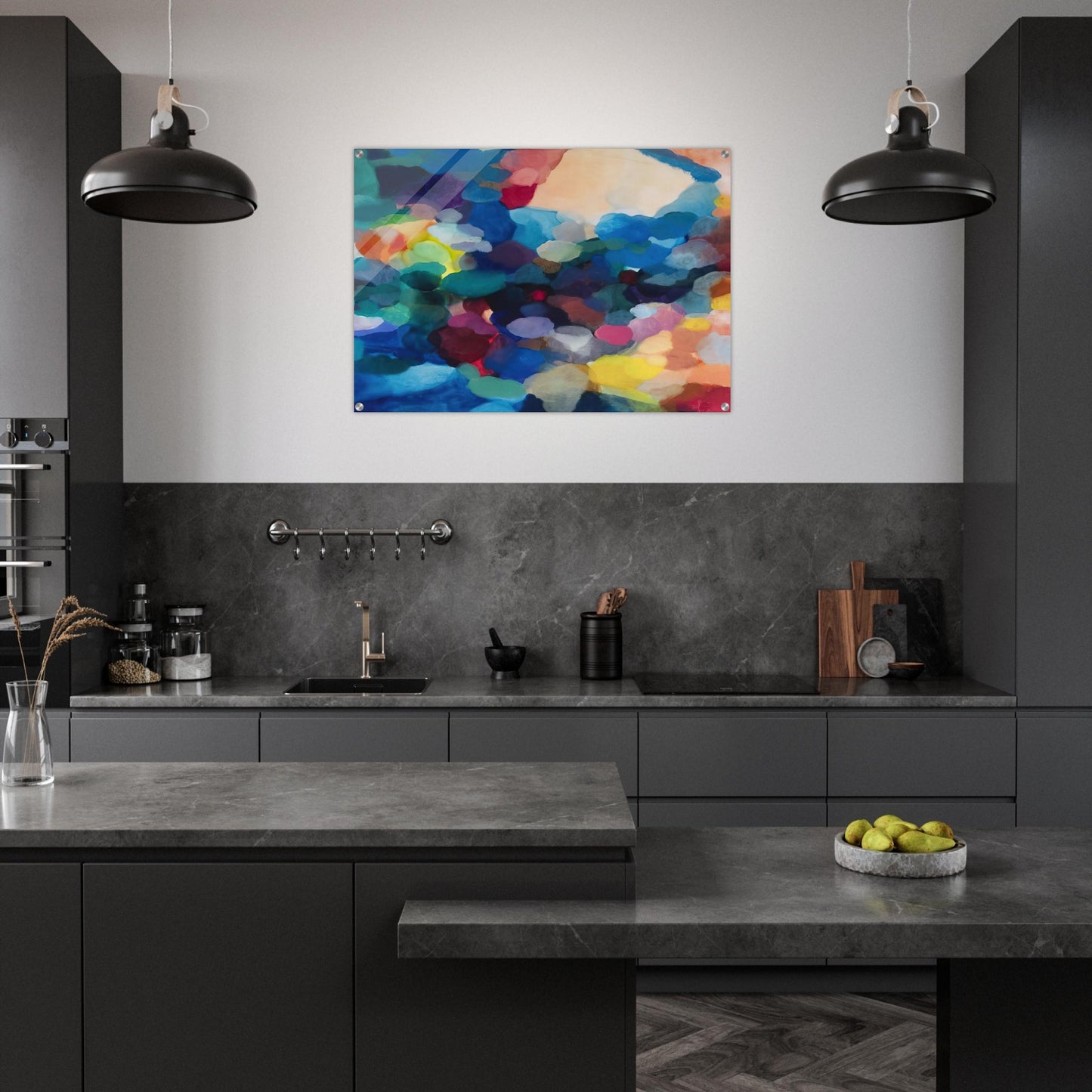 Noble Numbers - Alice Baber Acrylic Print - 70x100 cm / 28x40″ inches | Alice Baber Wall Art | Alice Baber Prints